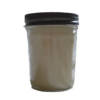 candle in jar